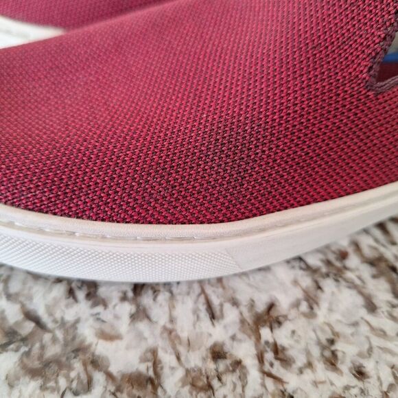 Rothys garnet red slip on sneakers size 7 - Picture 5 of 9